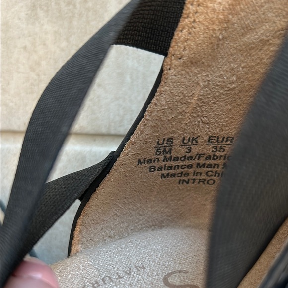 Naturalizer Black Ankle Strap Shoes - Picture 3 of 8